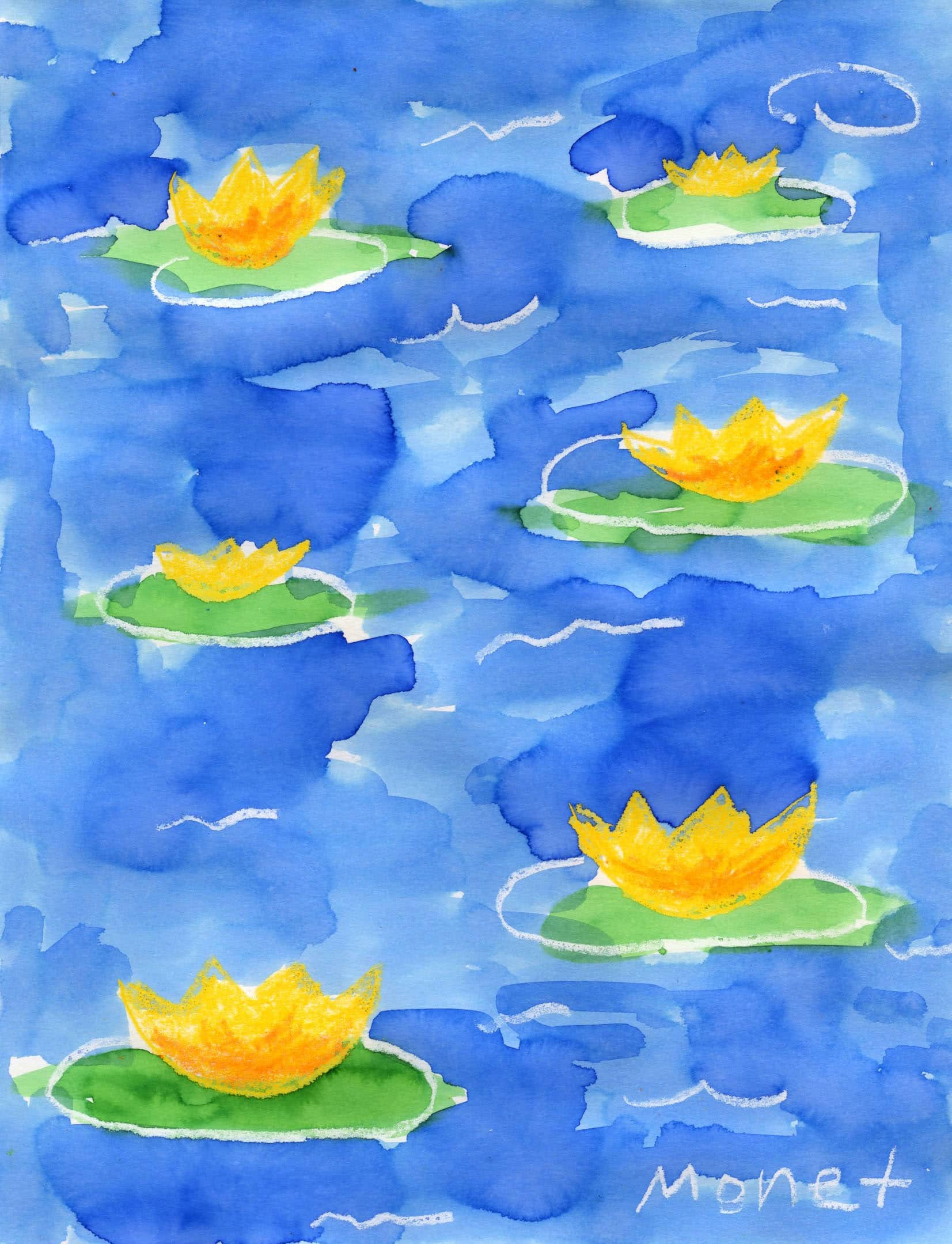 Monet Water Lillies Copy